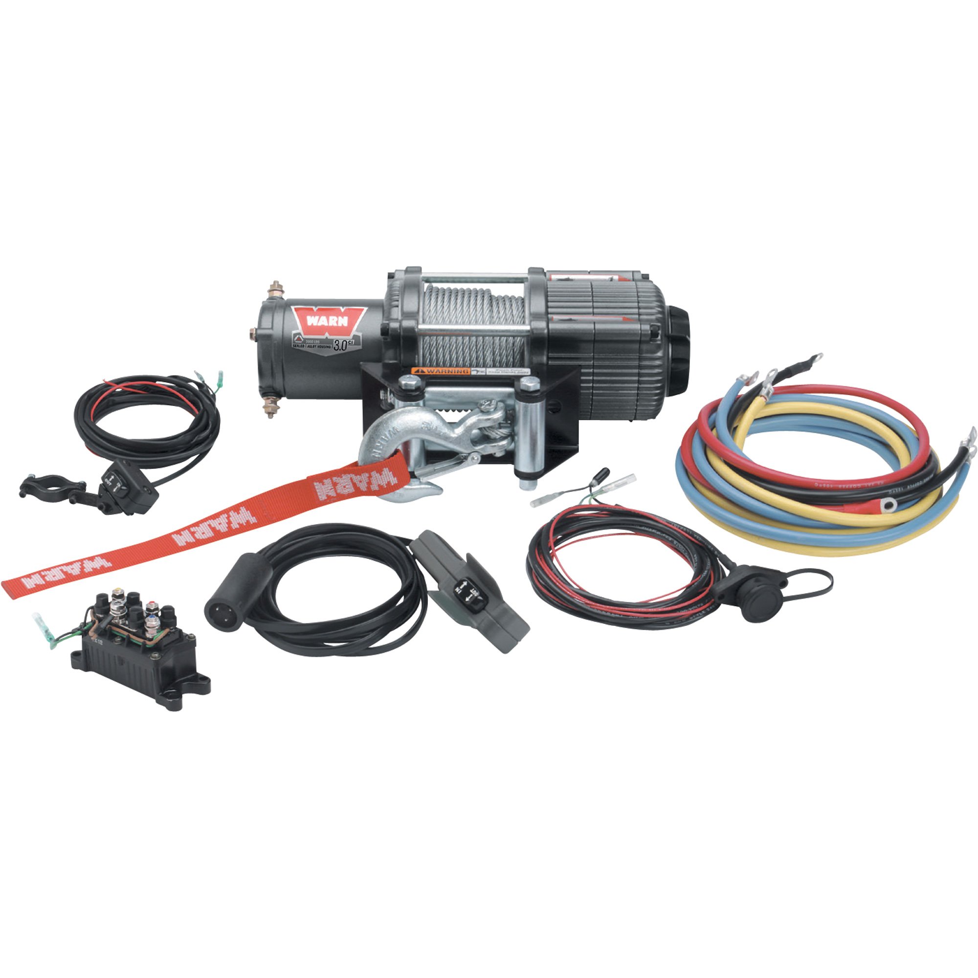 WARN® ATV 12V DC Winch — 3000Lb. Capacity, Model 3.0ci Northern Tool